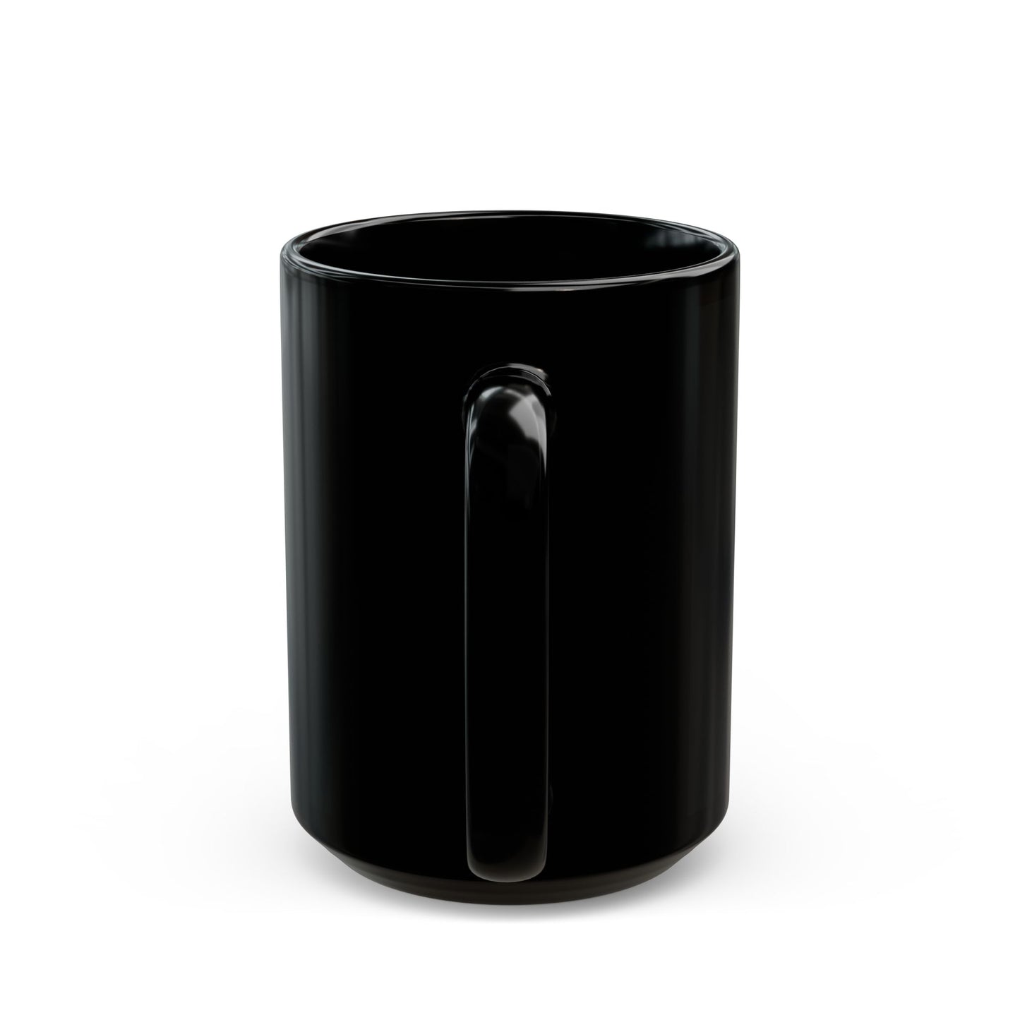 Babies Talking Travel - Characters Panel #1 Black Mug (15oz).