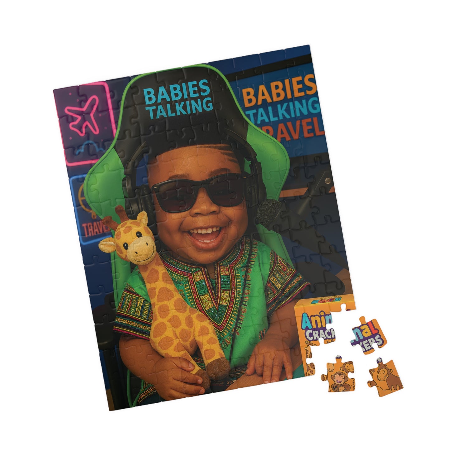 Babies Talking Travel Puzzle - Baby Tyrone!