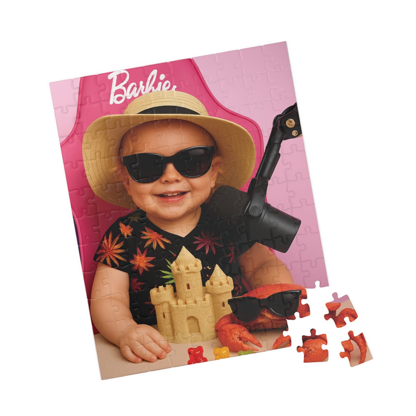 Babies Talking Travel Puzzle - Baby Melly Mel - The Sandcastle Showdown Crab!