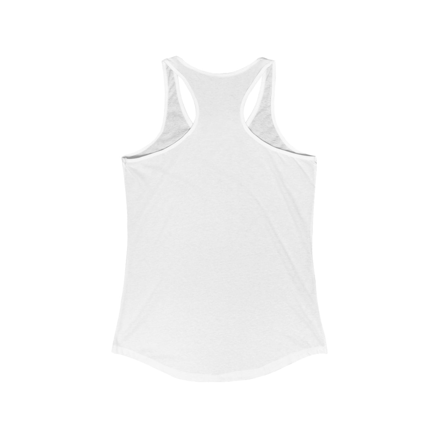 Babies Talking Travel – Women’s Racerback "White" Tank (Content Creator Edition).