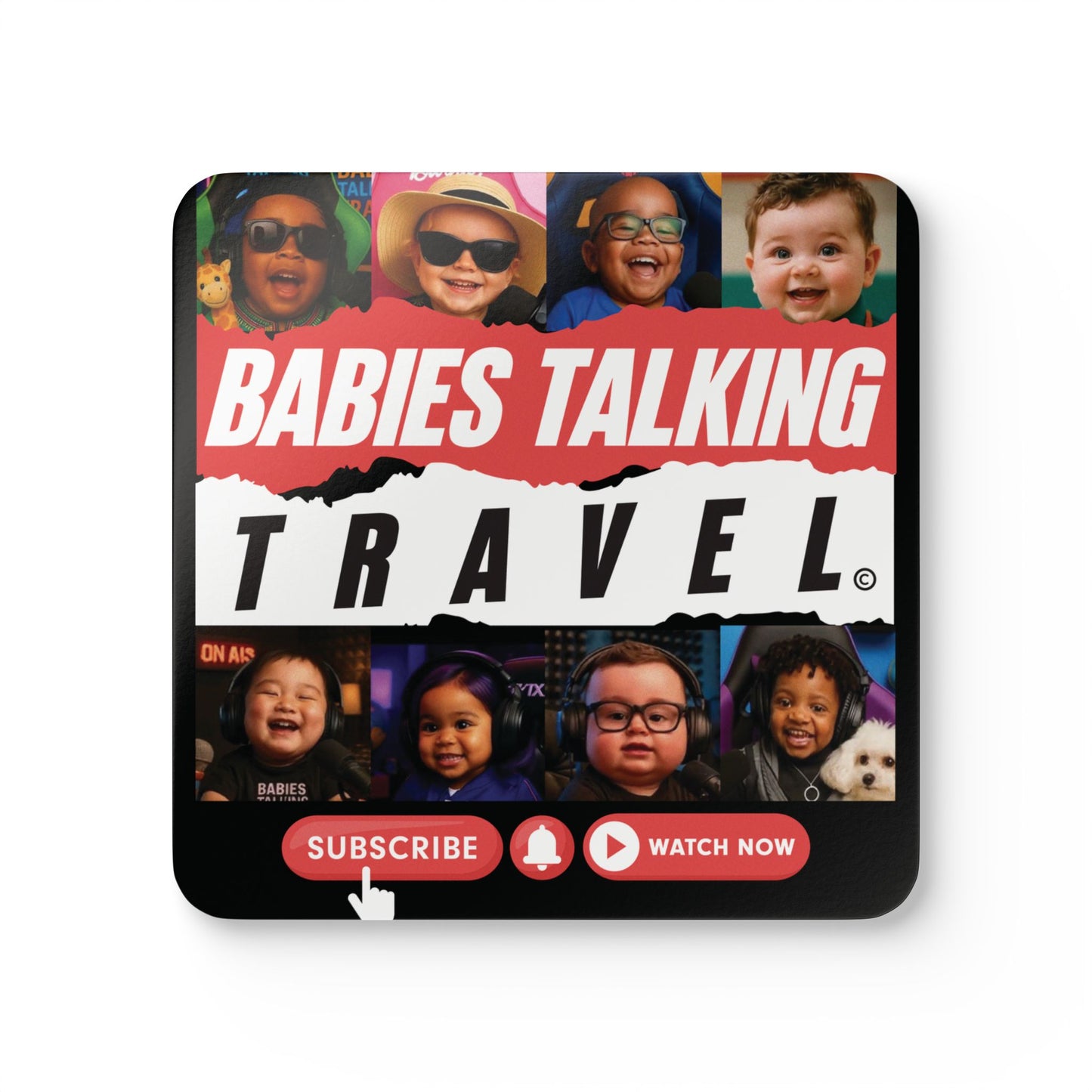 Babies Talking Travel - Charters Vol.2 Coaster  Set!