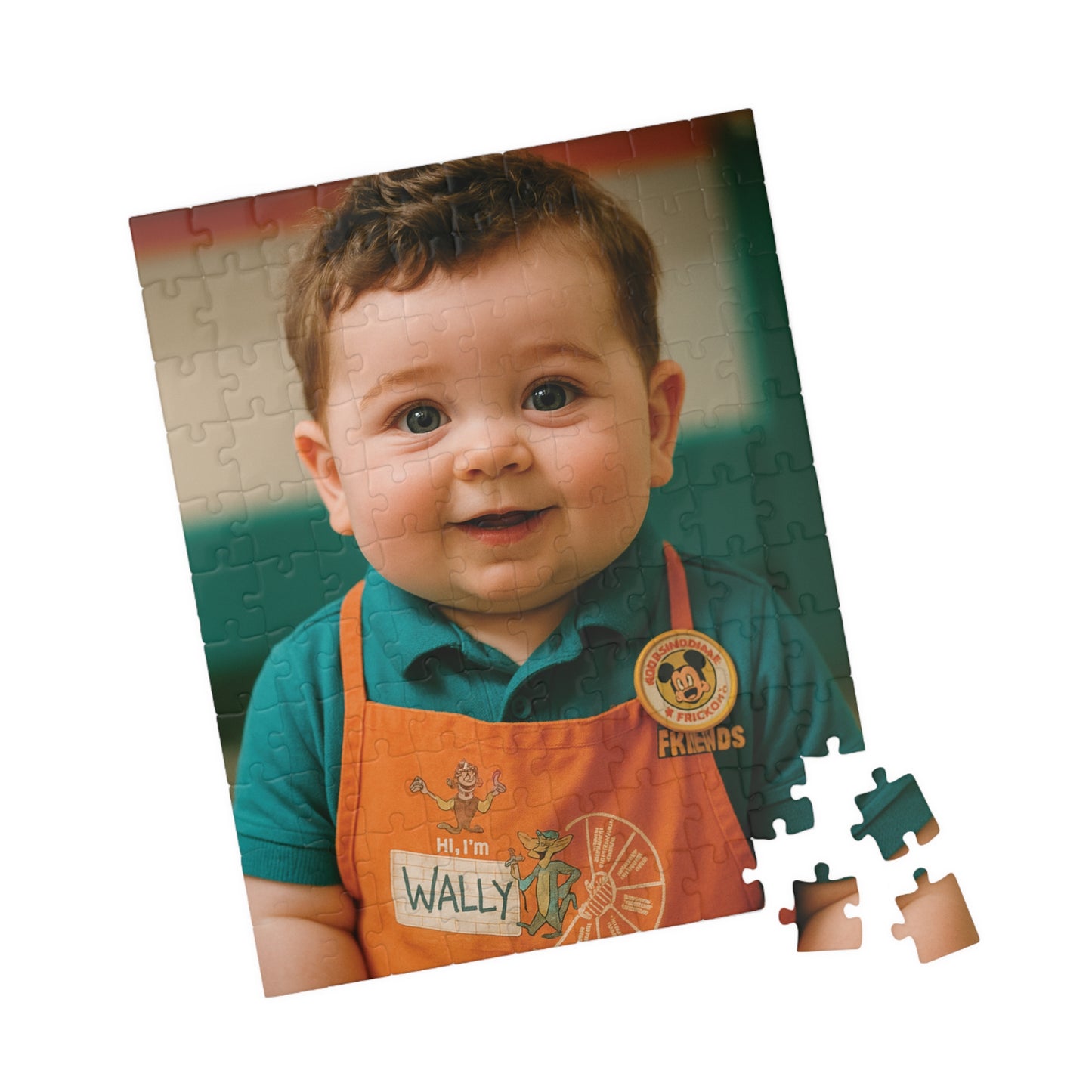 Babies Talking Travel Puzzle - Baby Tool Man Wally!