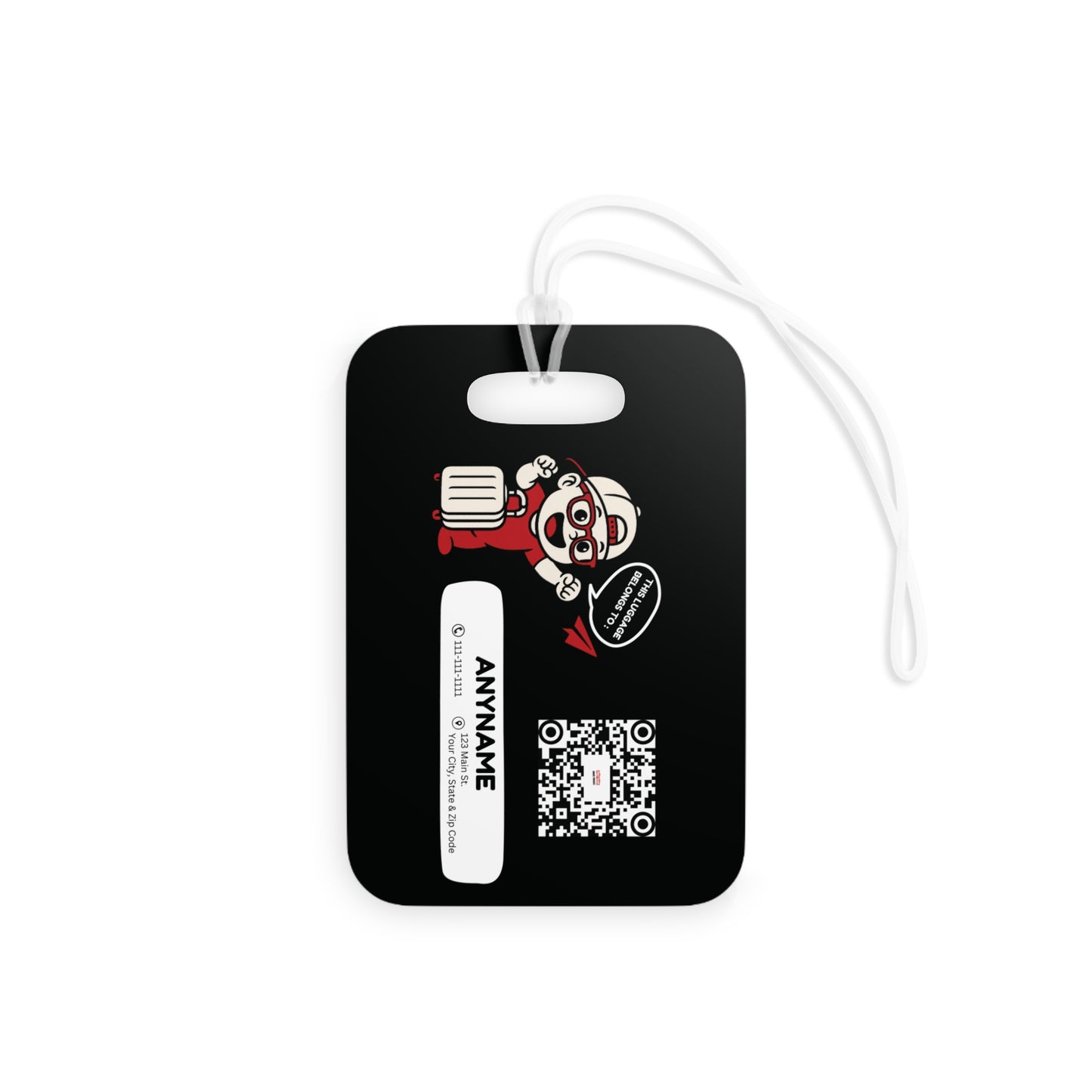 Babies Talking Travel  - Baby Traveler Custom personalized Luggage Tag!