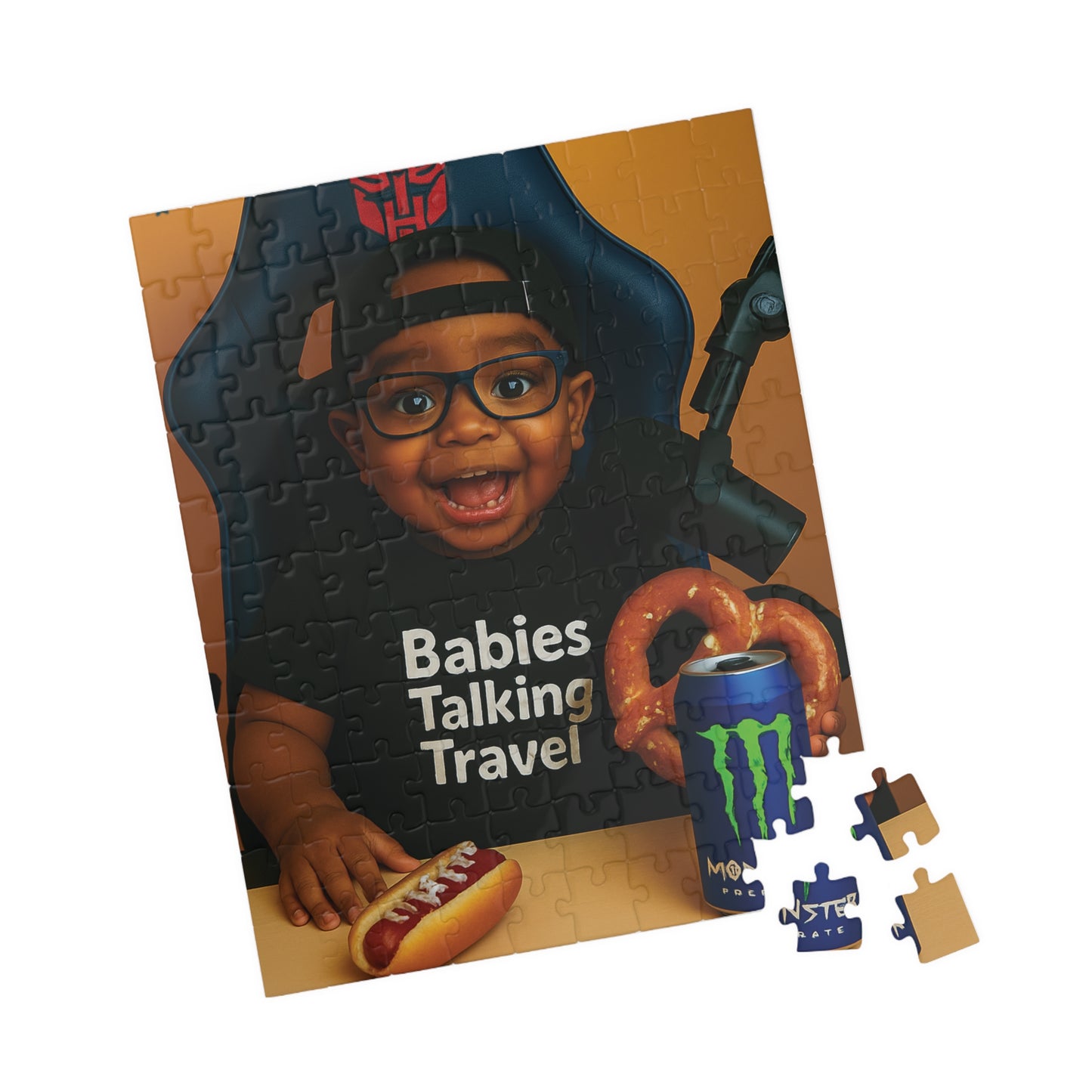 Babies Talking Travel Puzzle - Baby Eddie Is Ready!