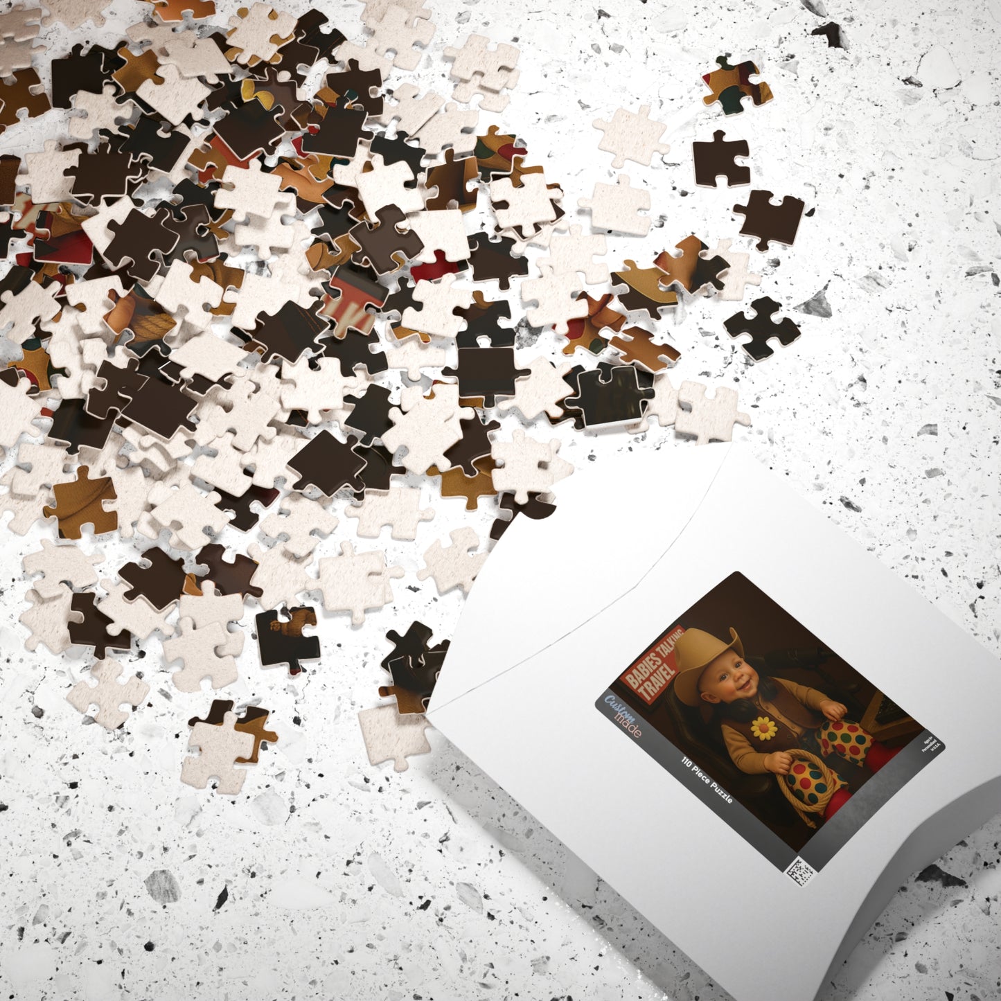 Babies Talking Travel Puzzle - Baby Cowboy Jimmy!