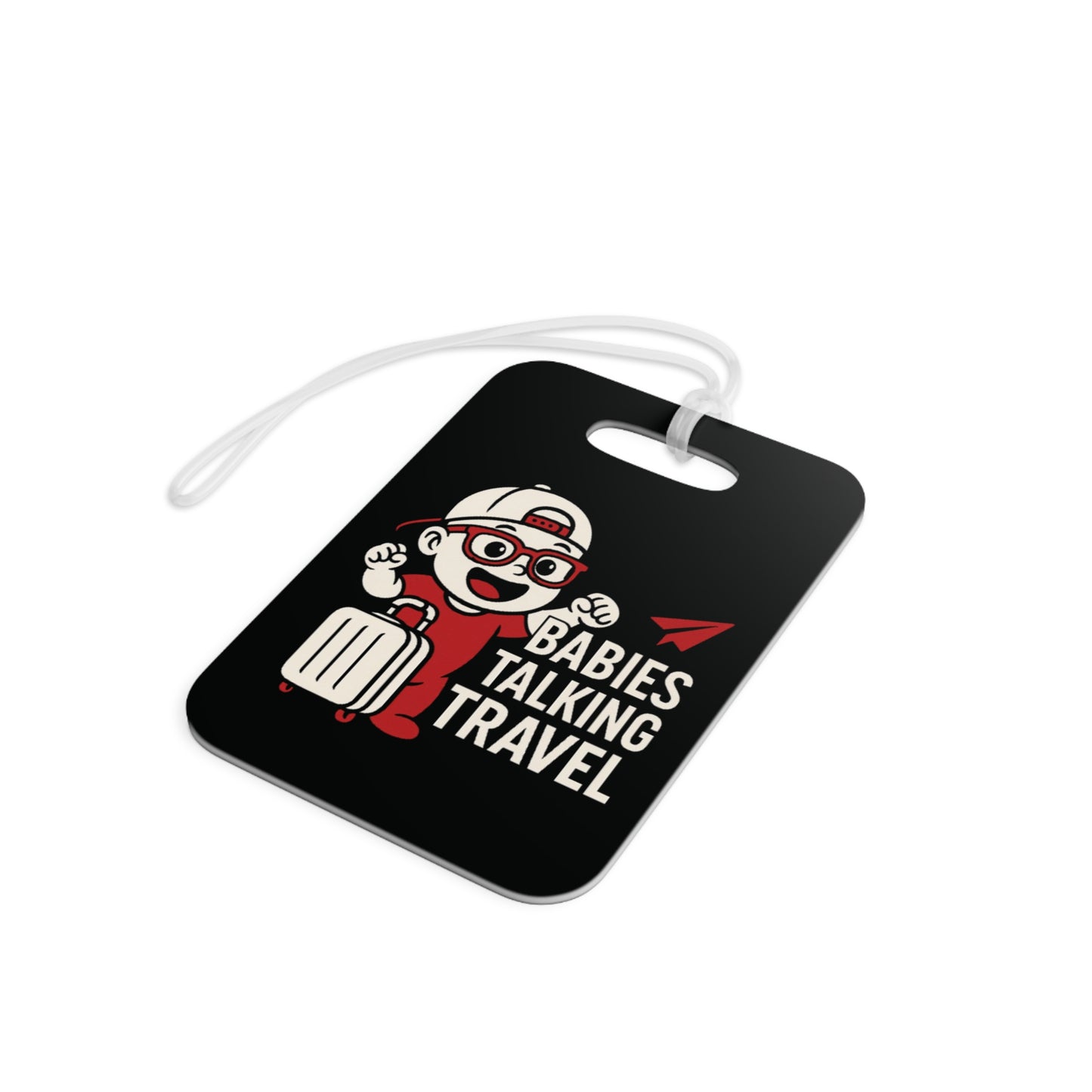Babies Talking Travel  - Baby Traveler Custom personalized Luggage Tag!