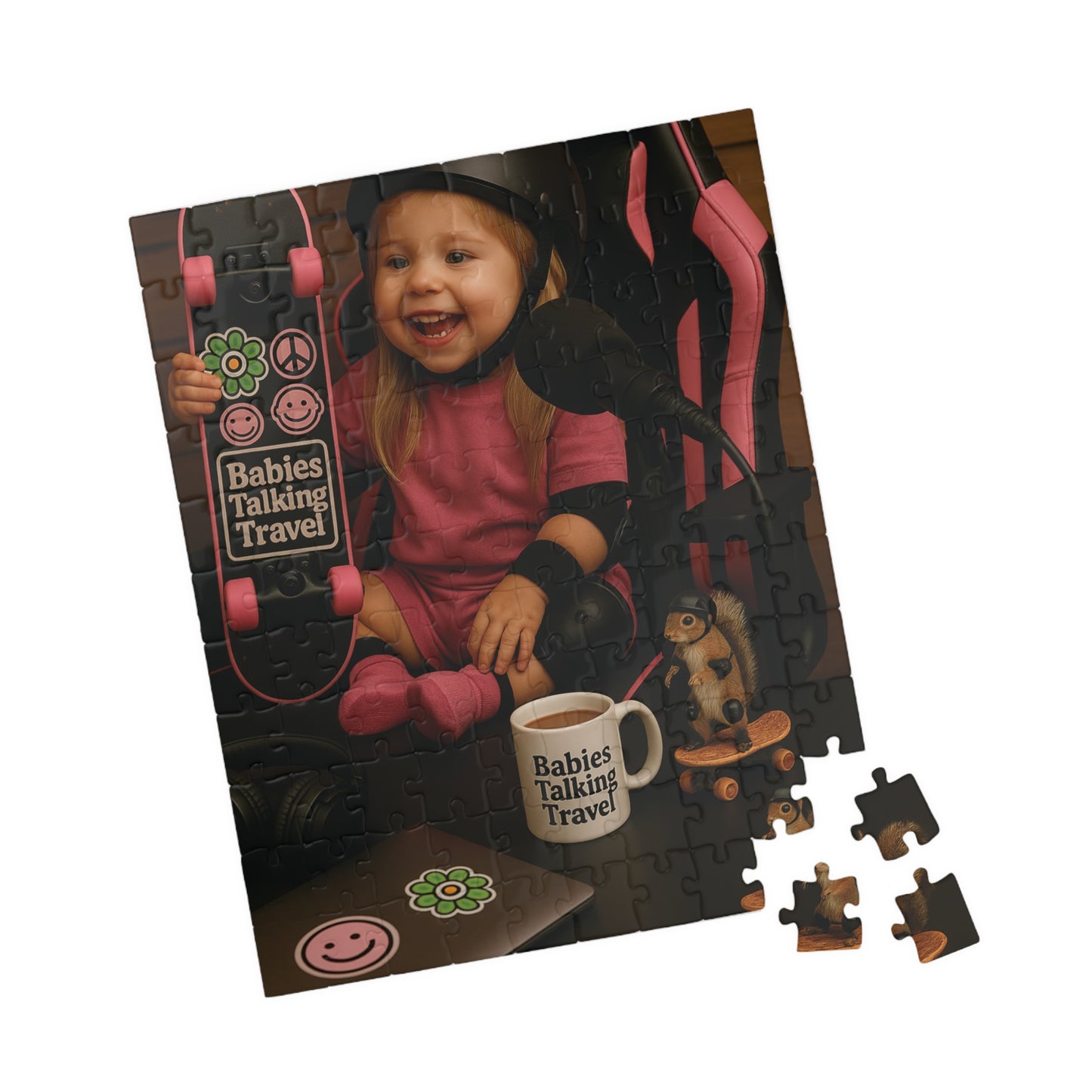 Babies Talking Travel Puzzle - Baby Shredder Kelly!