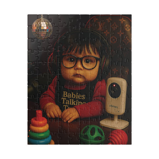 Babies Talking Travel Puzzle - Baby Midnight Mia!