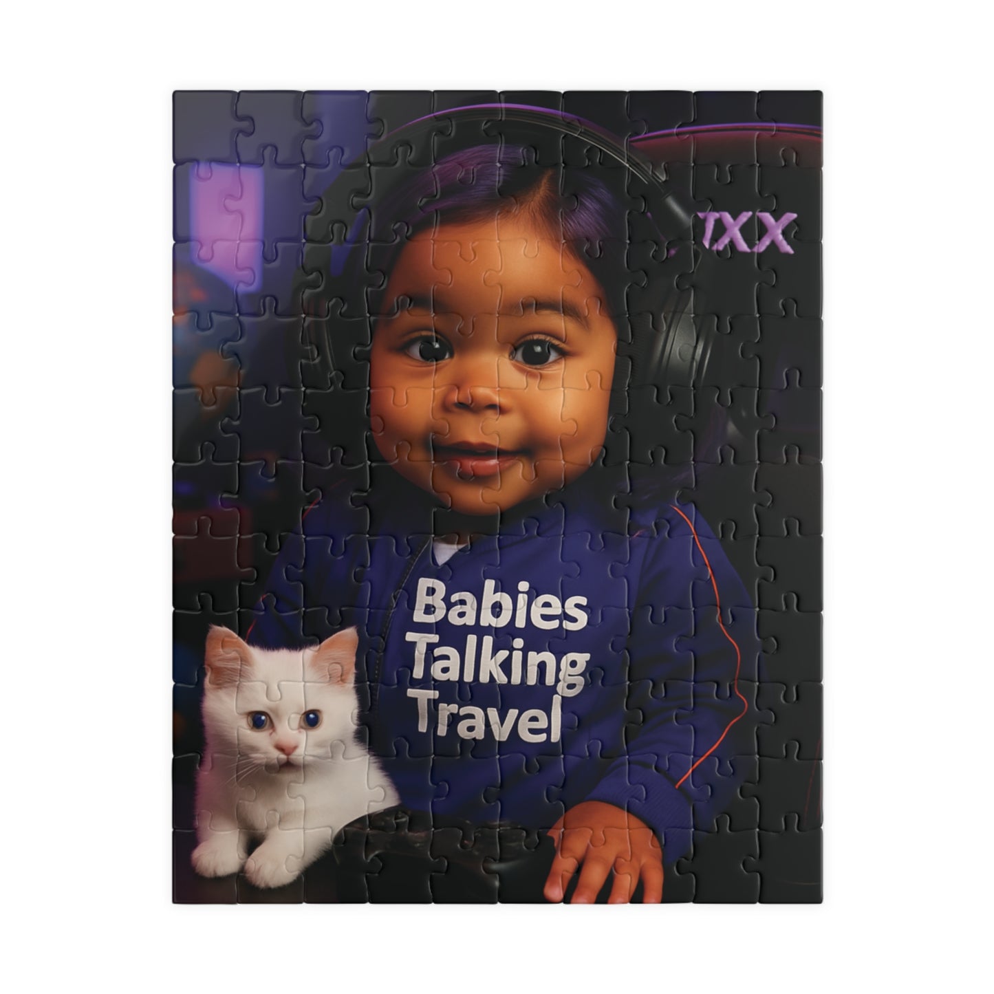 Babies Talking Travel Puzzle - Baby Cyber Luna & Princess Murder Paws!