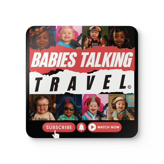 Babies Talking Travel - Charters Vol.1 Coaster  Set!